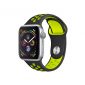 bi-color silicone Apple watch band
