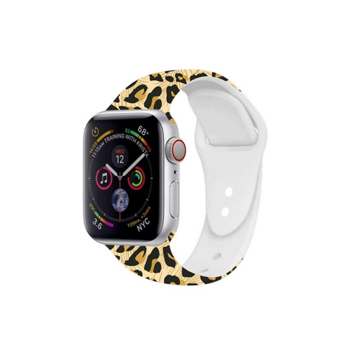 Leopard printed Apple watch band
