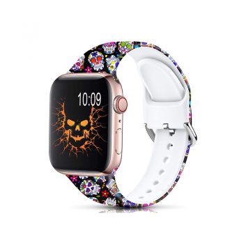 pattern printed Apple watch band