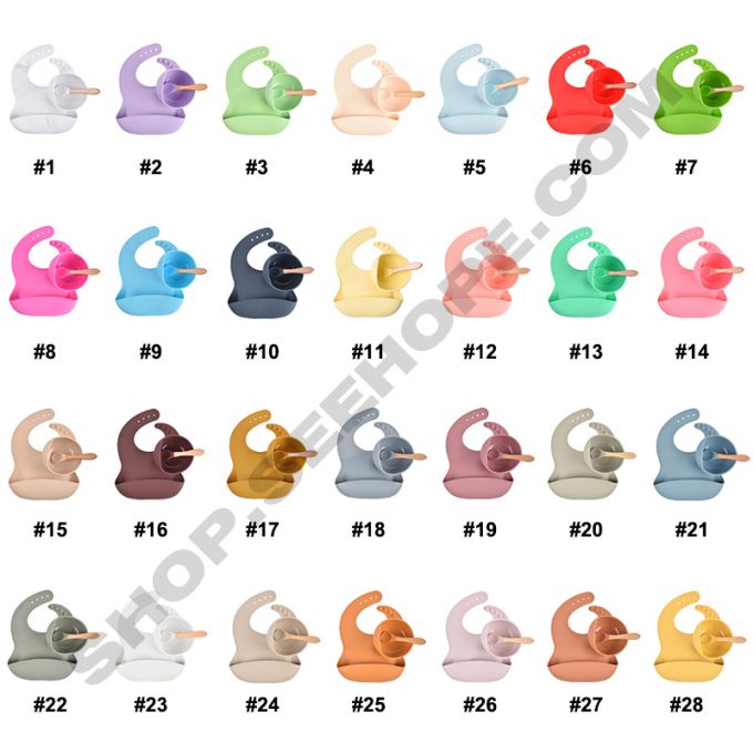 silicone baby bib