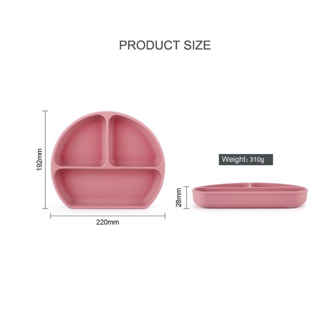silicone baby suction plate