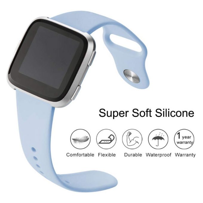 Band for Fitbit VersaVersa2Lite Smart watch replacment band Sport silicone Bracelet for Fitbit Versa 2 wristbelt