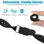 Silicone Slim Watch Bands Compatible with Fitbit Versa 2 Versa Versa Lite Versa SE 61023