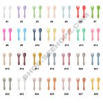 Silicone baby spoon BP004 color chart