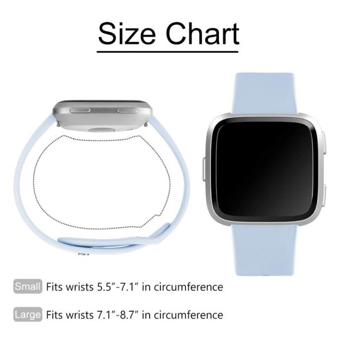 Band for Fitbit VersaVersa2Lite Smart watch replacment band Sport silicone Bracelet for Fitbit Versa 2 wristbelt