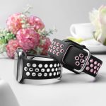 Strap for Apple Watch Band Se 38mm 40mm 41mm 42mm 44mm 45mm Accessories Silicone Sport Bracelet iWatch 81030 pic