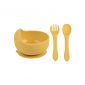 3pcs baby silicone kids feeding set