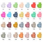 Baby Silicone Plates With Suction Squirrel shape BP009 color chart