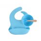 Silicone baby feeding set