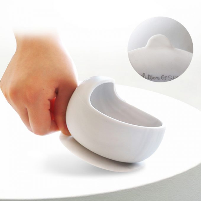 2pcs baby silicone feeding set
