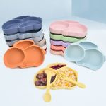 silicone baby plates with suction BP019 main picture 3