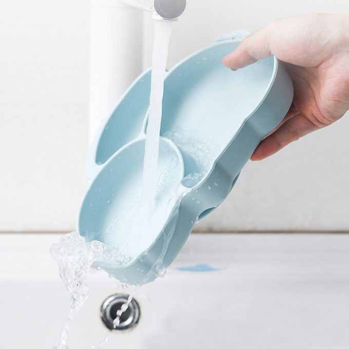 silicone baby plates with suction