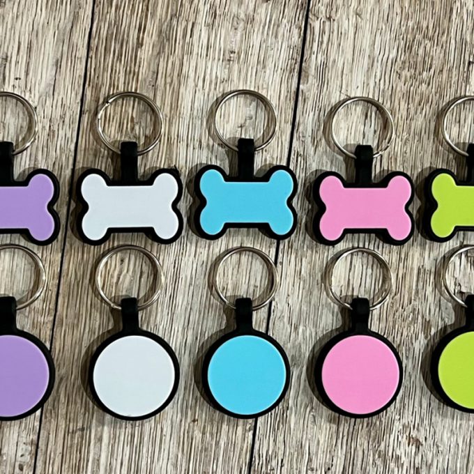 silicone dog id tag pet products