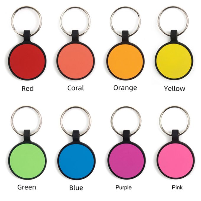 silicone dog id tag pet products