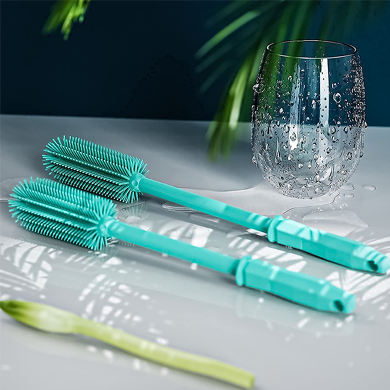 silicone bottle cleaning brush