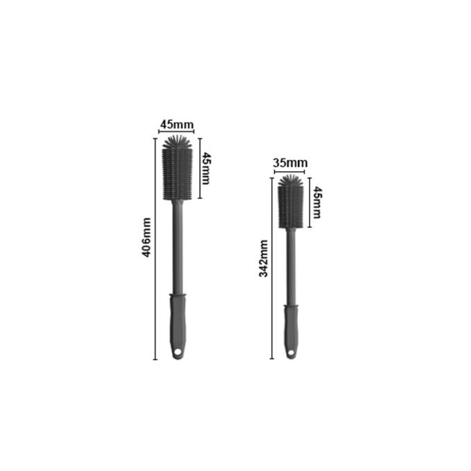silicone bottle cleaning brush